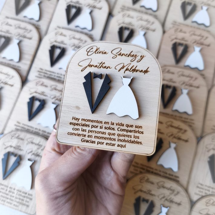 Recuerdo de Matrimonio (blanco y negro)