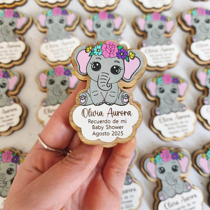 Recuerdo Elefantita  Flores 2