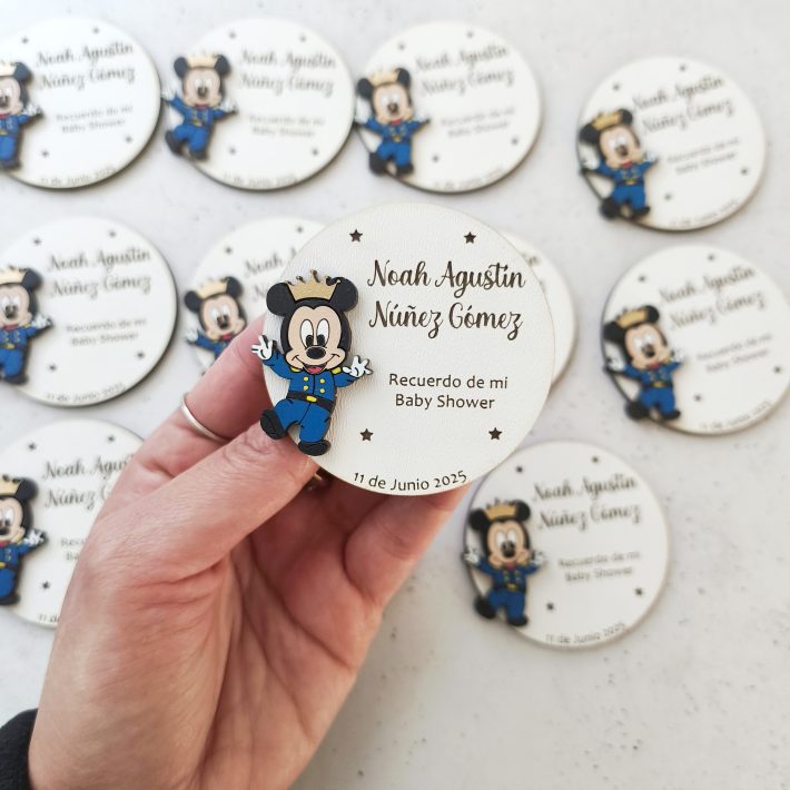 Recuerdo de Mickey rey bebe